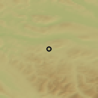 Shaded relief of the 51 km around Matzingen, drawn from the GMTED2010 grid