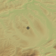 Shaded relief of the 51 km around Menziken, drawn from the GMTED2010 grid
