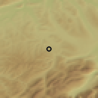 Shaded relief of the 51 km around Menznau, drawn from the GMTED2010 grid