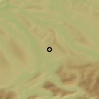 Shaded relief of the 51 km around Mettmenstetten, drawn from the GMTED2010 grid