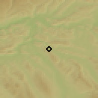 Shaded relief of the 51 km around Neuenhof, drawn from the GMTED2010 grid