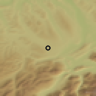 Shaded relief of the 51 km around Neuenkirch, drawn from the GMTED2010 grid