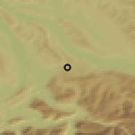 Shaded relief of the 51 km around Neuheim, drawn from the GMTED2010 grid