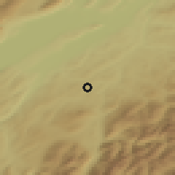 Shaded relief of the 51 km around Neyruz, drawn from the GMTED2010 grid