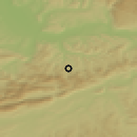 Shaded relief of the 51 km around Niederdorf, drawn from the GMTED2010 grid