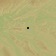 Shaded relief of the 51 km around Niederglatt, drawn from the GMTED2010 grid
