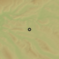 Shaded relief of the 51 km around Niederhasli, drawn from the GMTED2010 grid
