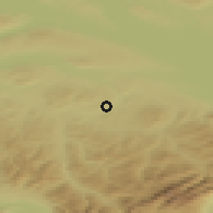 Shaded relief of the 51 km around Niederhelfenschwil, drawn from the GMTED2010 grid
