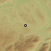 Shaded relief of the 51 km around Nottwil, drawn from the GMTED2010 grid