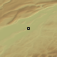 Shaded relief of the 51 km around Bas-Vully, drawn from the GMTED2010 grid