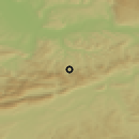Shaded relief of the 51 km around Oberdorf, drawn from the GMTED2010 grid