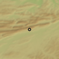 Shaded relief of the 51 km around Oberdorf, drawn from the GMTED2010 grid