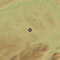 Shaded relief of the 51 km around Oberkirch, drawn from the GMTED2010 grid