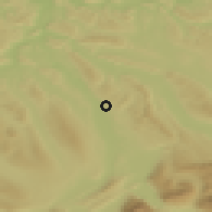 Shaded relief of the 51 km around Oberlunkhofen, drawn from the GMTED2010 grid