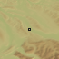 Shaded relief of the 51 km around Oberrieden, drawn from the GMTED2010 grid