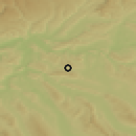 Shaded relief of the 51 km around Oberweningen, drawn from the GMTED2010 grid