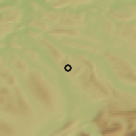 Shaded relief of the 51 km around Oberwil-Lieli, drawn from the GMTED2010 grid