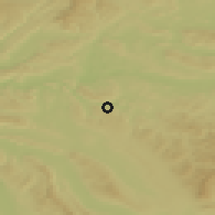Shaded relief of the 51 km around Pfungen, drawn from the GMTED2010 grid