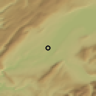 Shaded relief of the 51 km around Pregny-Chambésy, drawn from the GMTED2010 grid