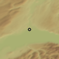 Shaded relief of the 51 km around Préverenges, drawn from the GMTED2010 grid