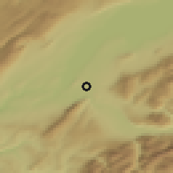 Shaded relief of the 51 km around Puplinge, drawn from the GMTED2010 grid