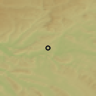 Shaded relief of the 51 km around Rafz, drawn from the GMTED2010 grid