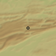 Shaded relief of the 51 km around Reconvilier, drawn from the GMTED2010 grid