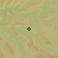 Shaded relief of the 51 km around Regensdorf, drawn from the GMTED2010 grid