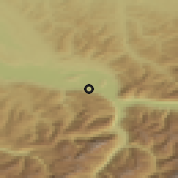 Shaded relief of the 51 km around Reichenburg, drawn from the GMTED2010 grid