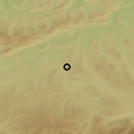 Shaded relief of the 51 km around Reiden, drawn from the GMTED2010 grid