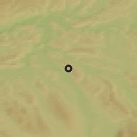 Shaded relief of the 51 km around Remetschwil, drawn from the GMTED2010 grid