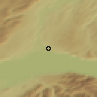 Shaded relief of the 51 km around Renens, drawn from the GMTED2010 grid