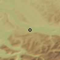 Shaded relief of the 51 km around Richterswil, drawn from the GMTED2010 grid
