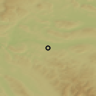 Shaded relief of the 51 km around Rickenbach, drawn from the GMTED2010 grid