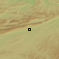 Shaded relief of the 51 km around Riedholz, drawn from the GMTED2010 grid