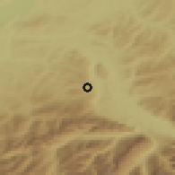 Shaded relief of the 51 km around Riggisberg, drawn from the GMTED2010 grid