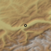 Shaded relief of the 51 km around Ringgenberg, drawn from the GMTED2010 grid