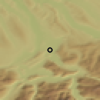 Shaded relief of the 51 km around Risch, drawn from the GMTED2010 grid