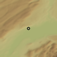 Shaded relief of the 51 km around Rolle, drawn from the GMTED2010 grid