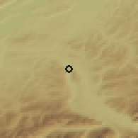 Shaded relief of the 51 km around Belp, drawn from the GMTED2010 grid