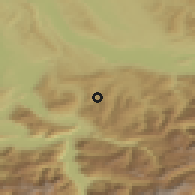 Shaded relief of the 51 km around Rothenthurm, drawn from the GMTED2010 grid