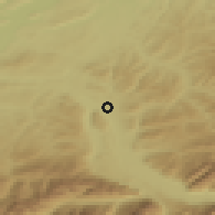 Shaded relief of the 51 km around Rubigen, drawn from the GMTED2010 grid