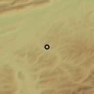 Shaded relief of the 51 km around Rüegsau, drawn from the GMTED2010 grid