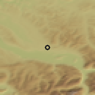 Shaded relief of the 51 km around Rüti, drawn from the GMTED2010 grid