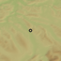 Shaded relief of the 51 km around Berikon, drawn from the GMTED2010 grid