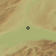 Shaded relief of the 51 km around Saint-Sulpice, drawn from the GMTED2010 grid