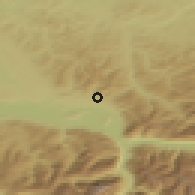 Shaded relief of the 51 km around Sankt Gallenkappel, drawn from the GMTED2010 grid