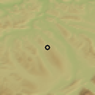 Shaded relief of the 51 km around Sarmenstorf, drawn from the GMTED2010 grid