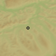 Shaded relief of the 51 km around Schafisheim, drawn from the GMTED2010 grid