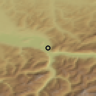 Shaded relief of the 51 km around Schänis, drawn from the GMTED2010 grid